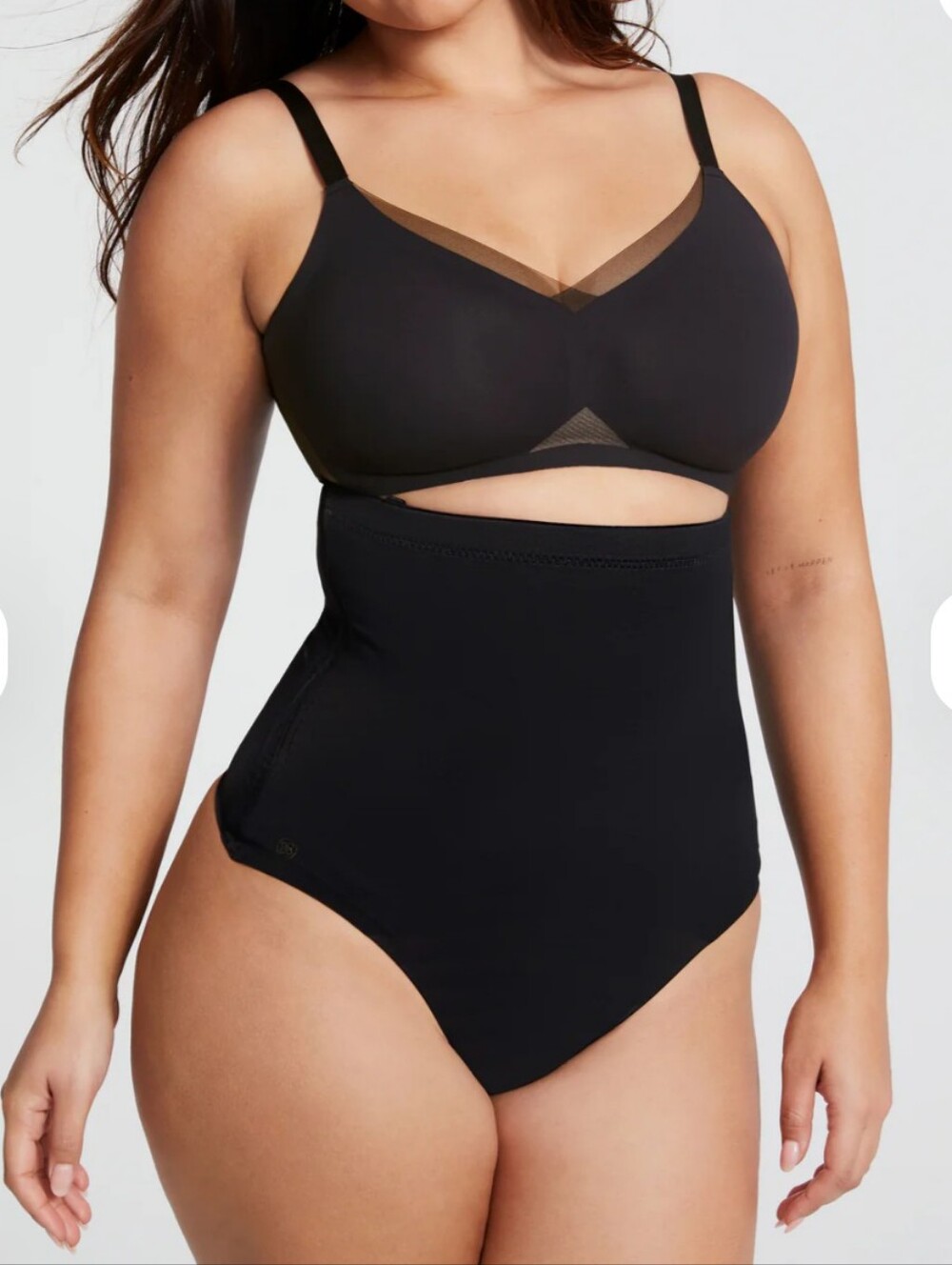 Honeylove super power Shapewear Black thong small ($132 retail)